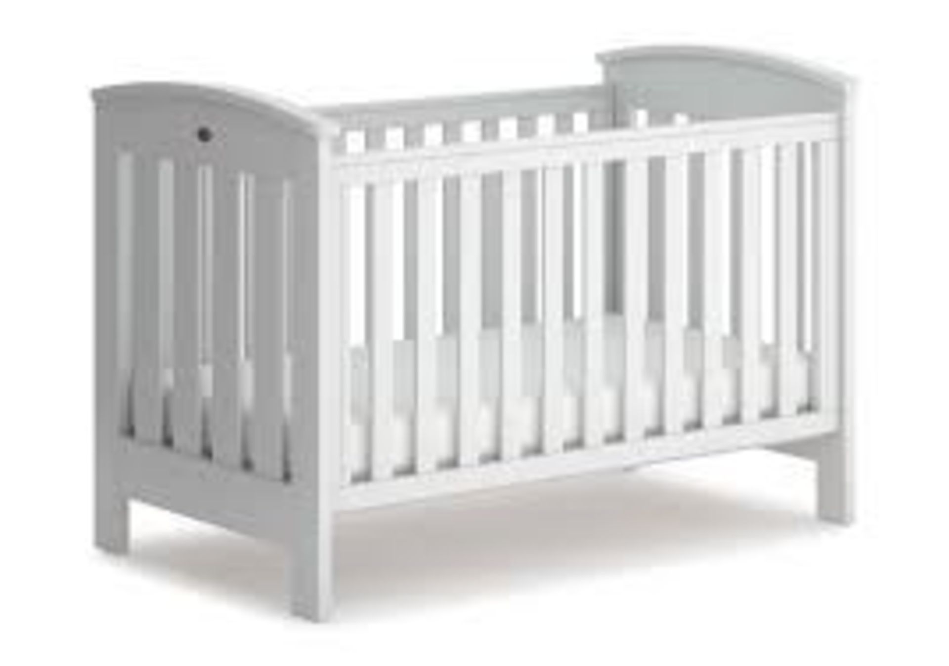 Boxed Solid Wooden Childrens Cot Bed (May have Pack Damage) RRP £140 (PICTURES ARE FOR