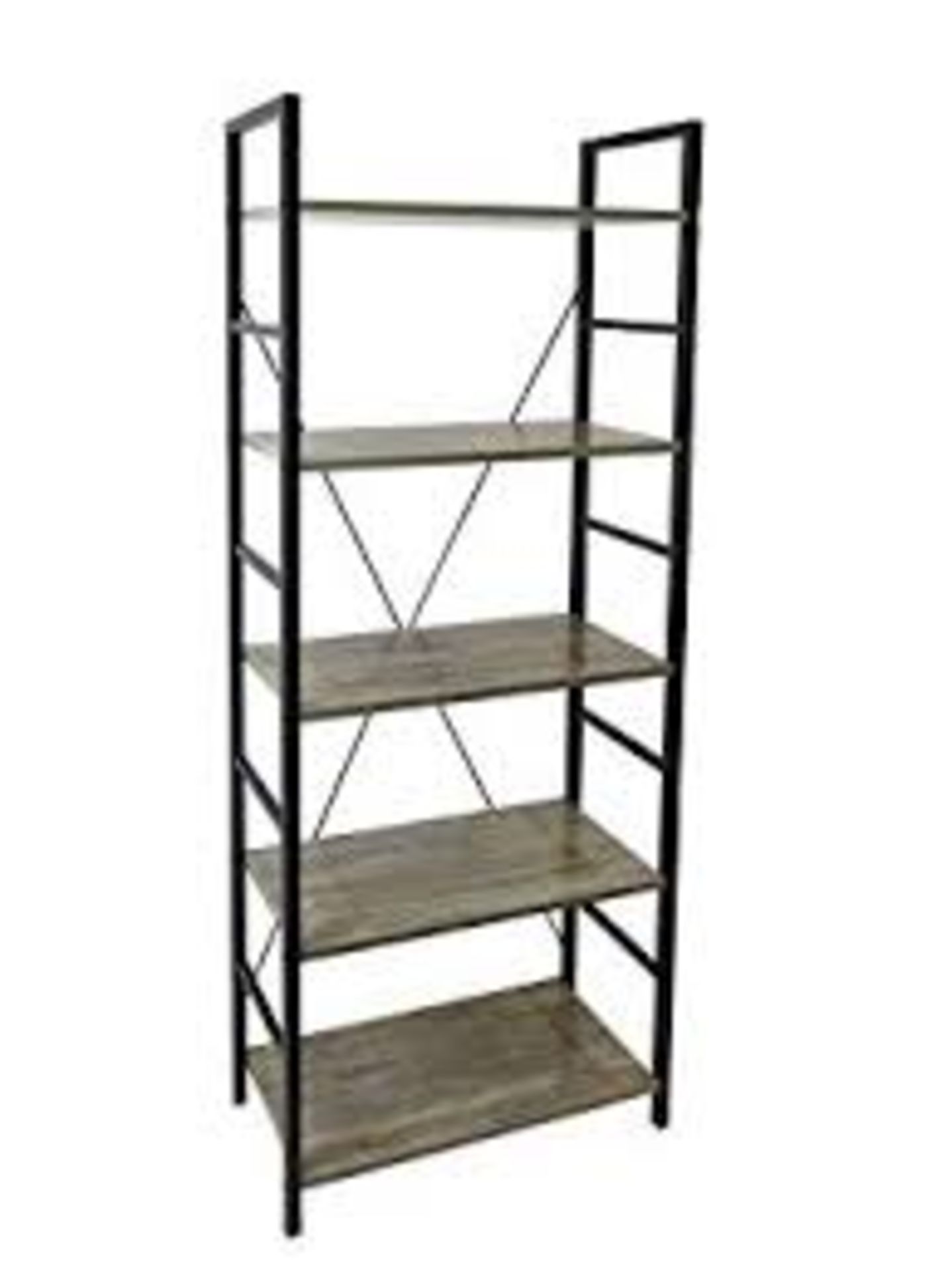 Boxed Aspect Vintage Abacus 5 Tier Storage Shelf RRP £70 (17904) (PICTURES ARE FOR ILLUSTRATION