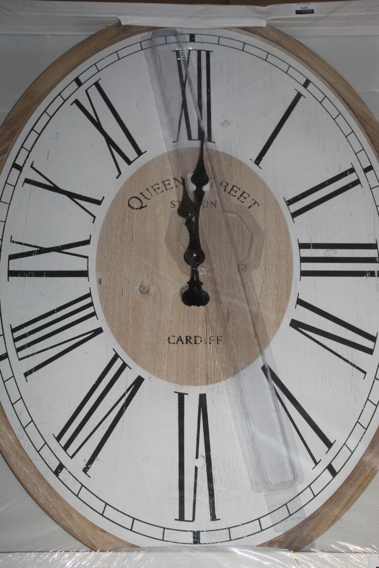 The Queen Street Station Cardiff Wall Clock RRP £9
