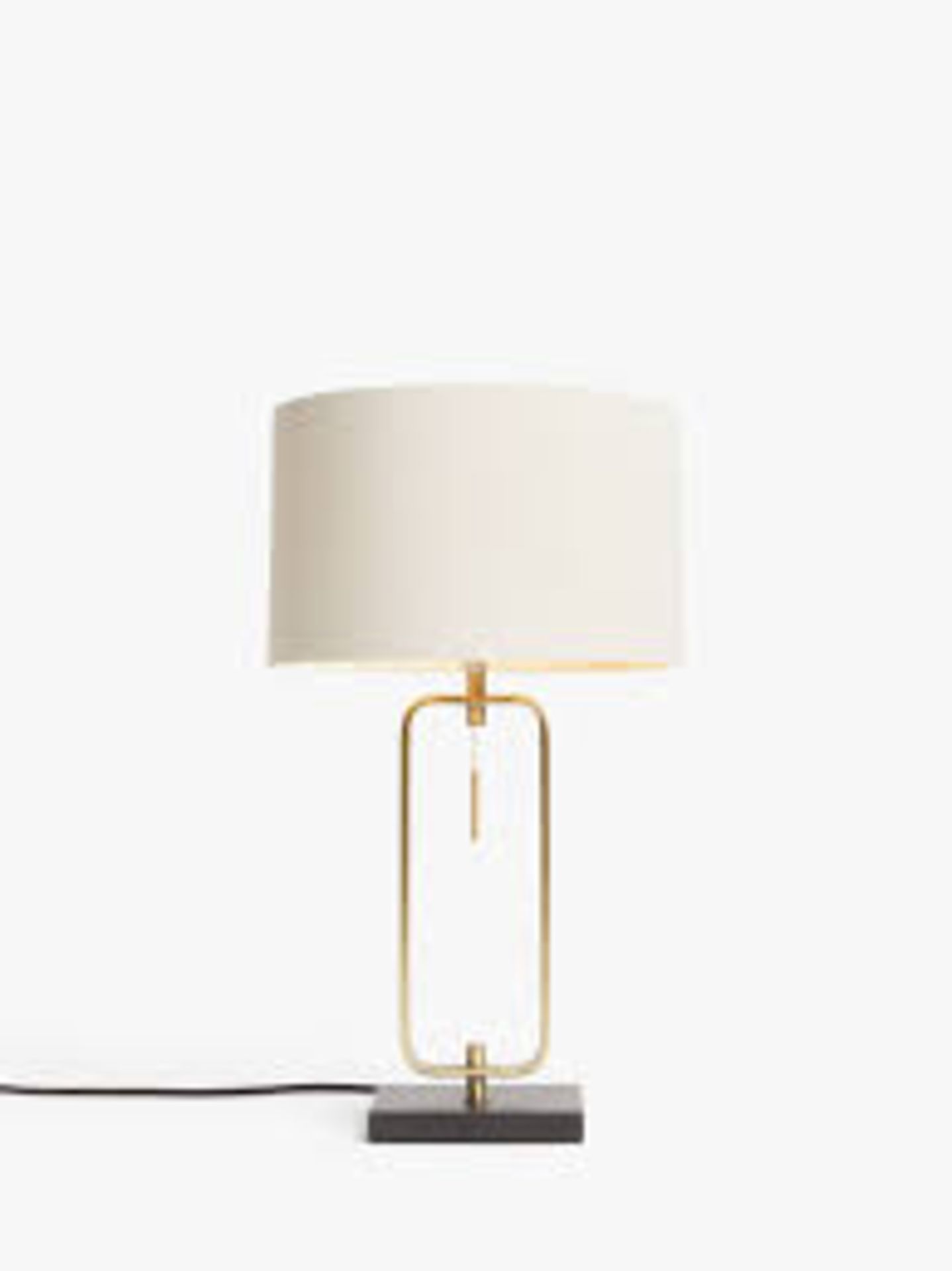 Boxed John Lewis Frame Pull Cord Switch Table Lamp
