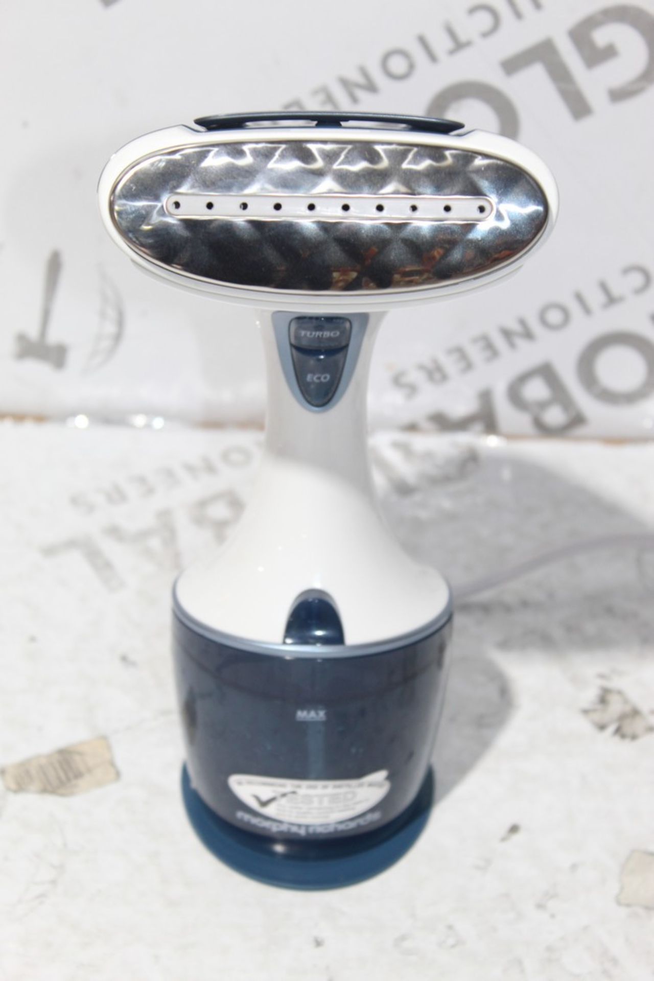 Boxed Morphy Richards Hand Held Garment Steamers R