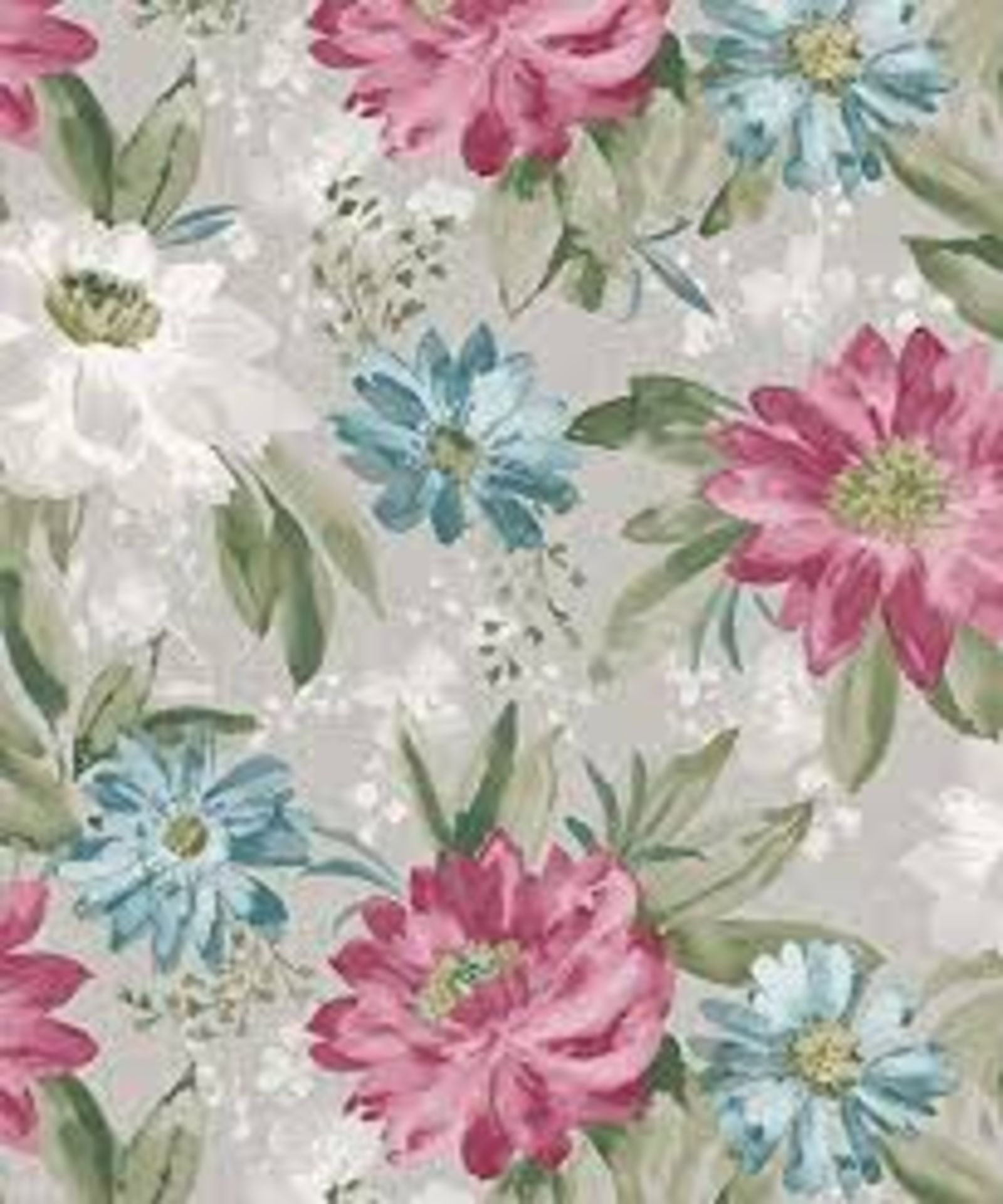 Brand New & Sealed Art Floral Print Wall Paper RRP