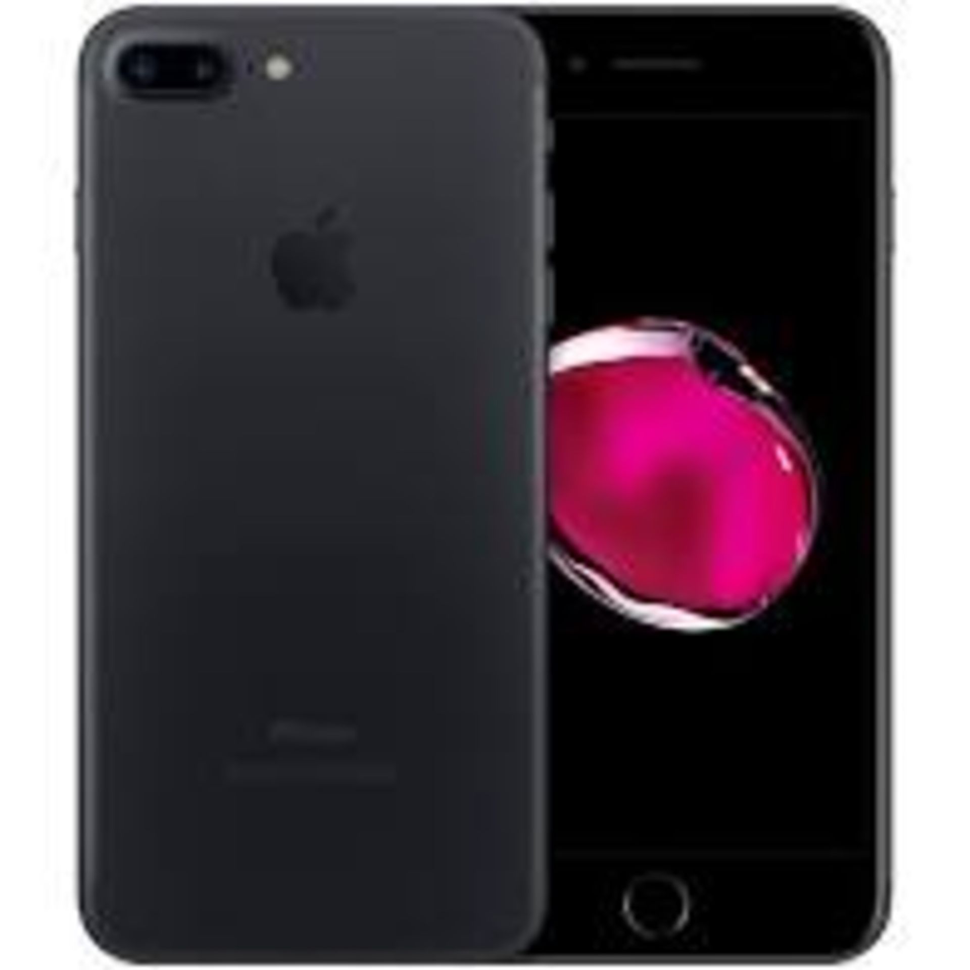 Apple iPhone 7+ 128GB Black RRP £430 - Grade A - Perfect Working Condition - (Fully refurbished