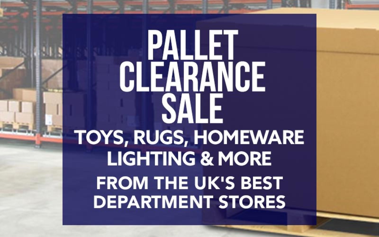 Pallet Clearance Sale!