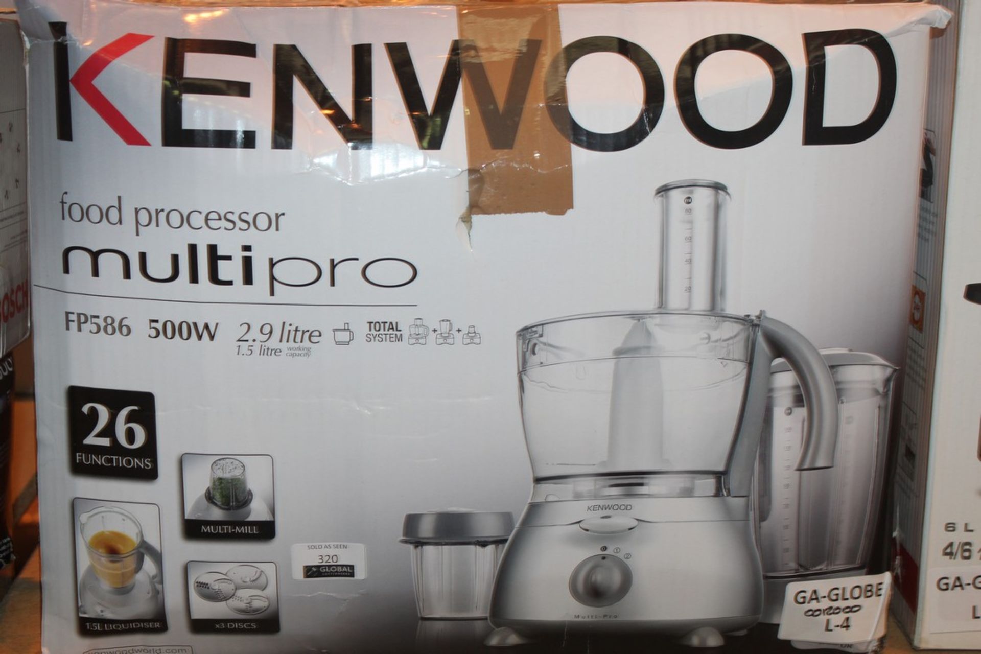 Boxed Kenwood FT586 Multi Pro Food Processor RRP £