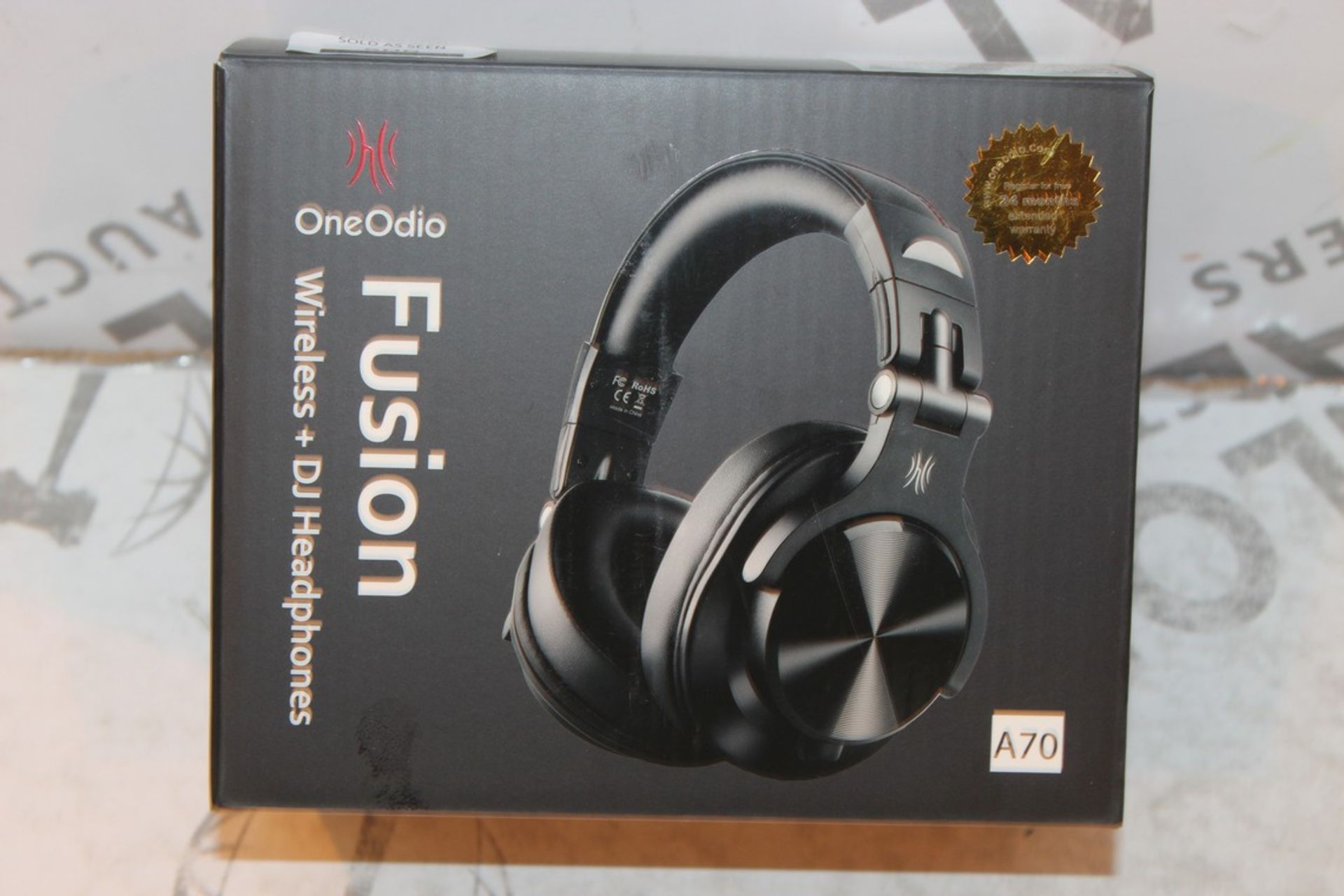 Boxed Pair Of One Odio Studio DJ Headphones RRP £6