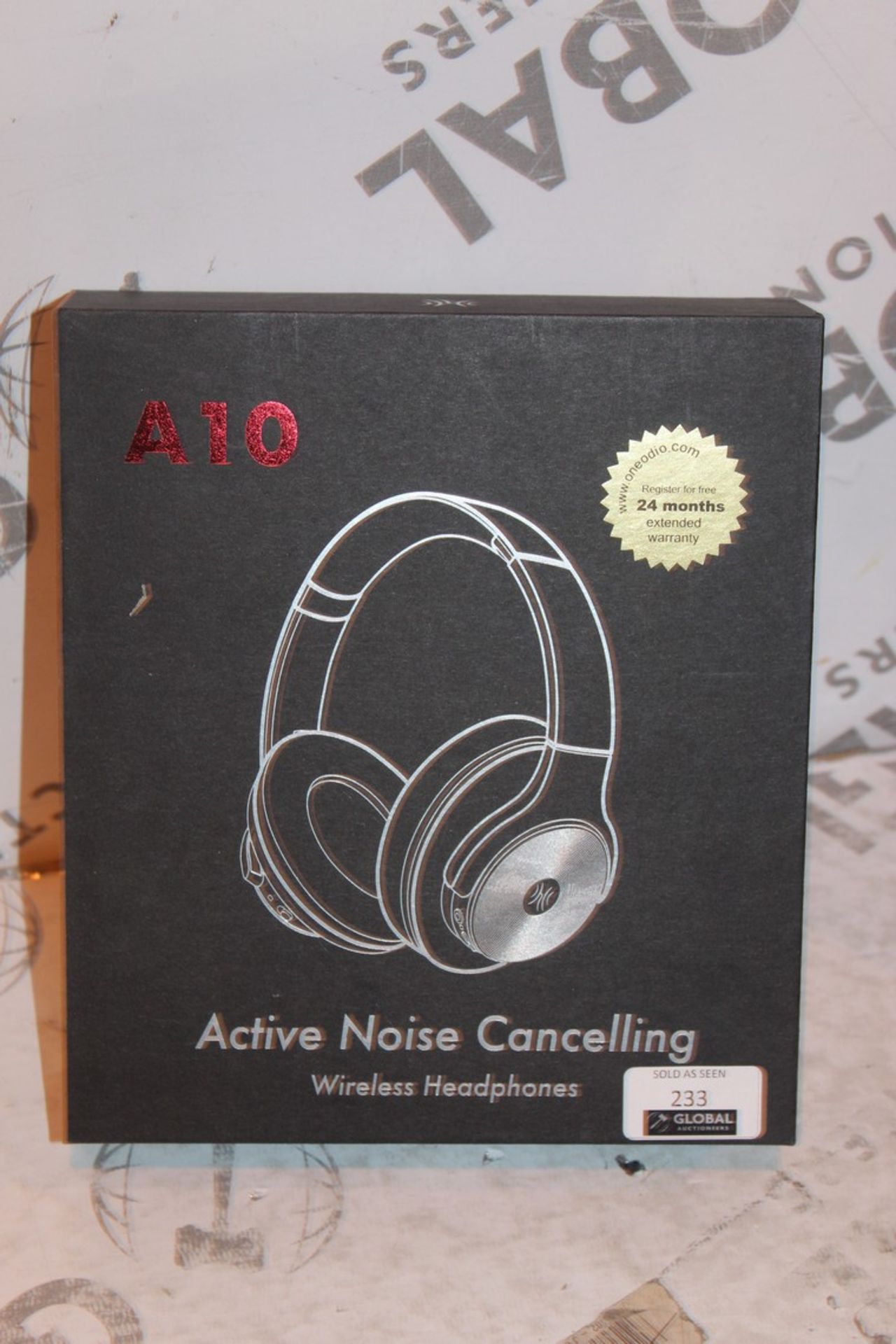 Boxed Pair A10 Active Noise Cancelling Wireless He