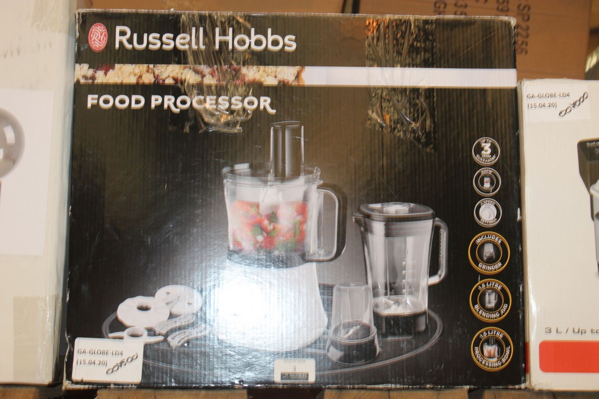 Russell Hobbs Retro Style Food Processor RRP £75 (