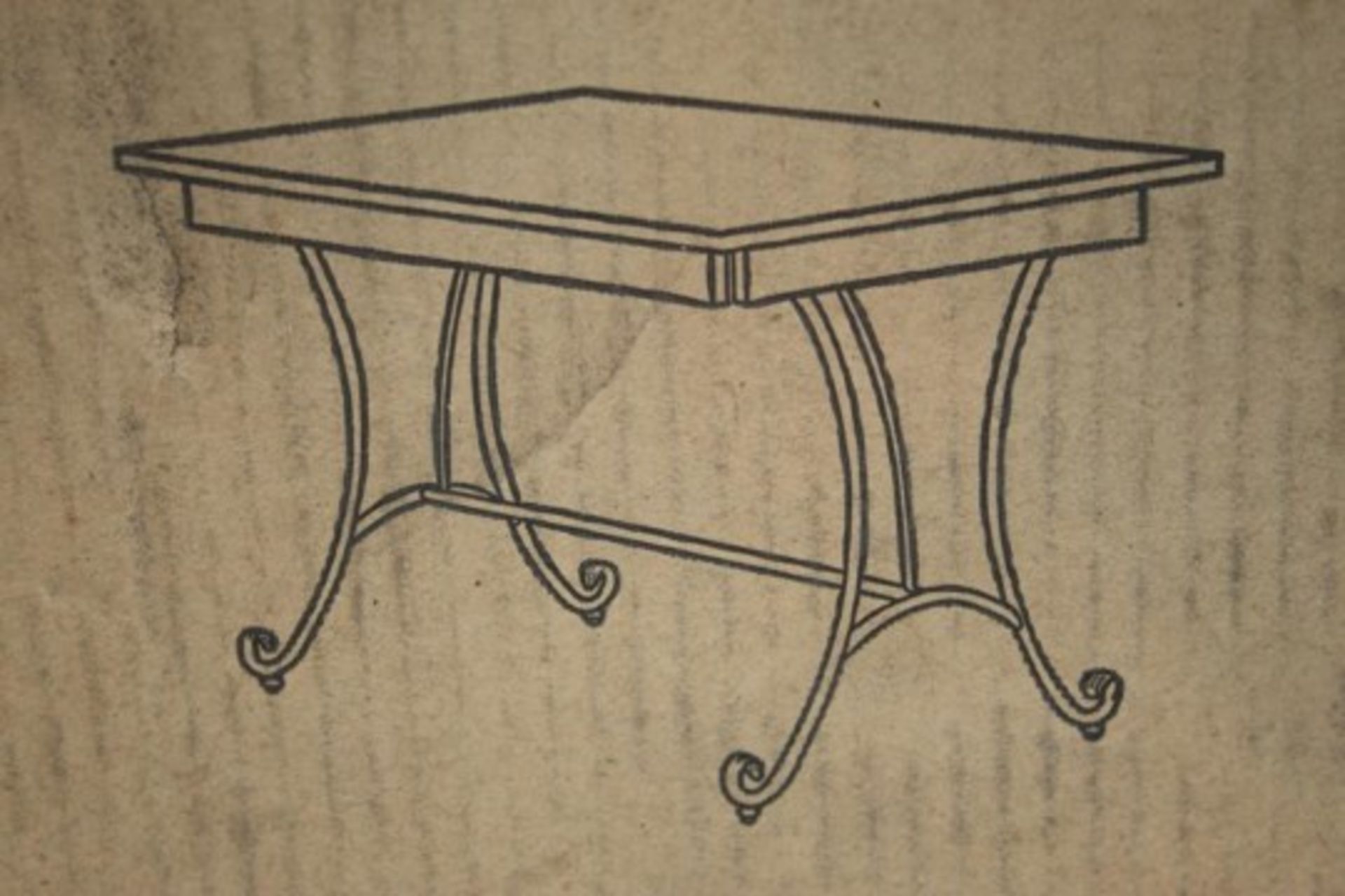 Boxed Step Genova Dining Table RRP £250 (Untested Customer Returns)(Photos are for illustration