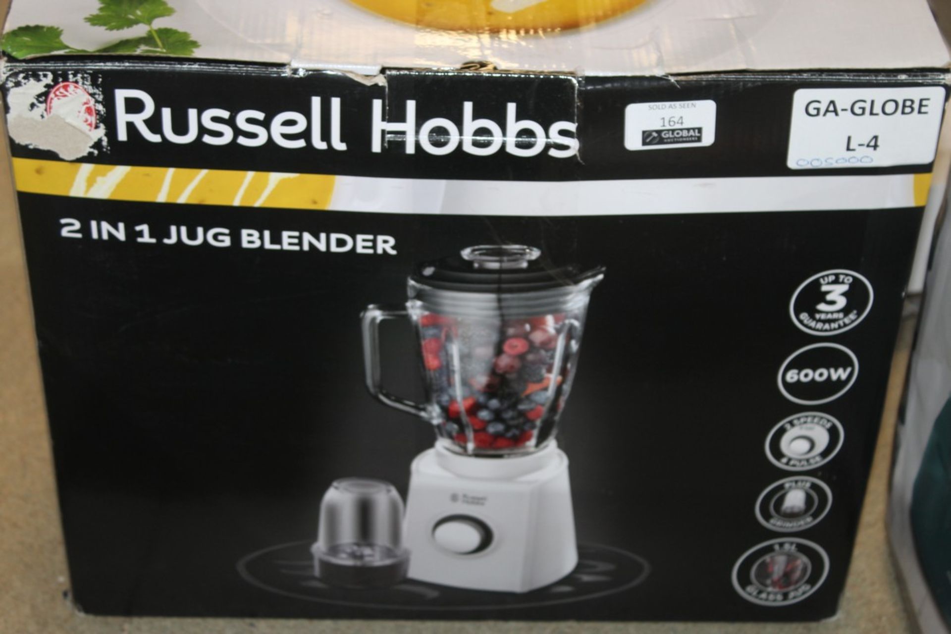 Boxed Russell Hobbs 2 in 1 Jug Blender RRP £60 (Pi