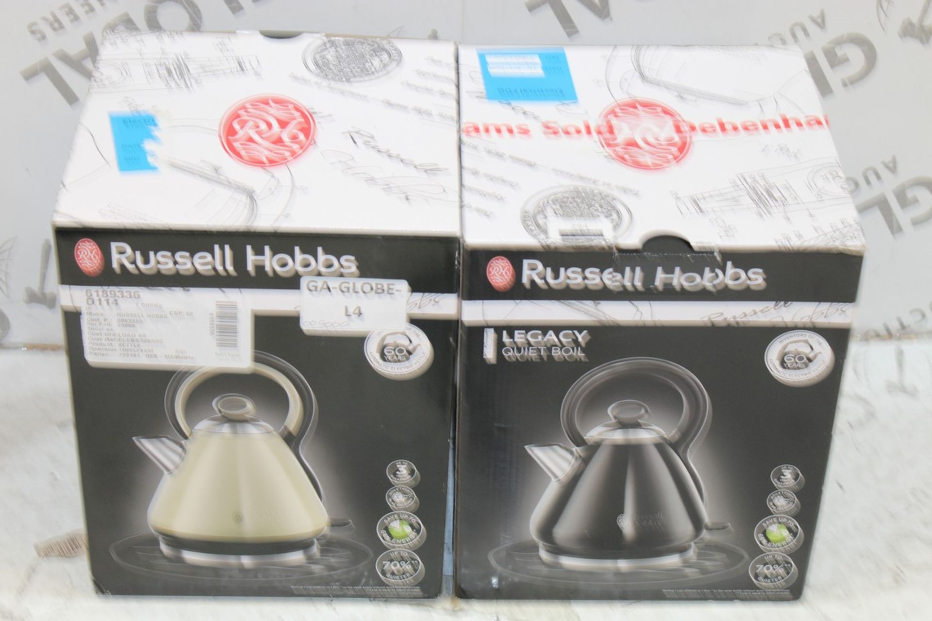 Boxed Russell Hobbs 1.5 Litre Pyramid Jug Kettles