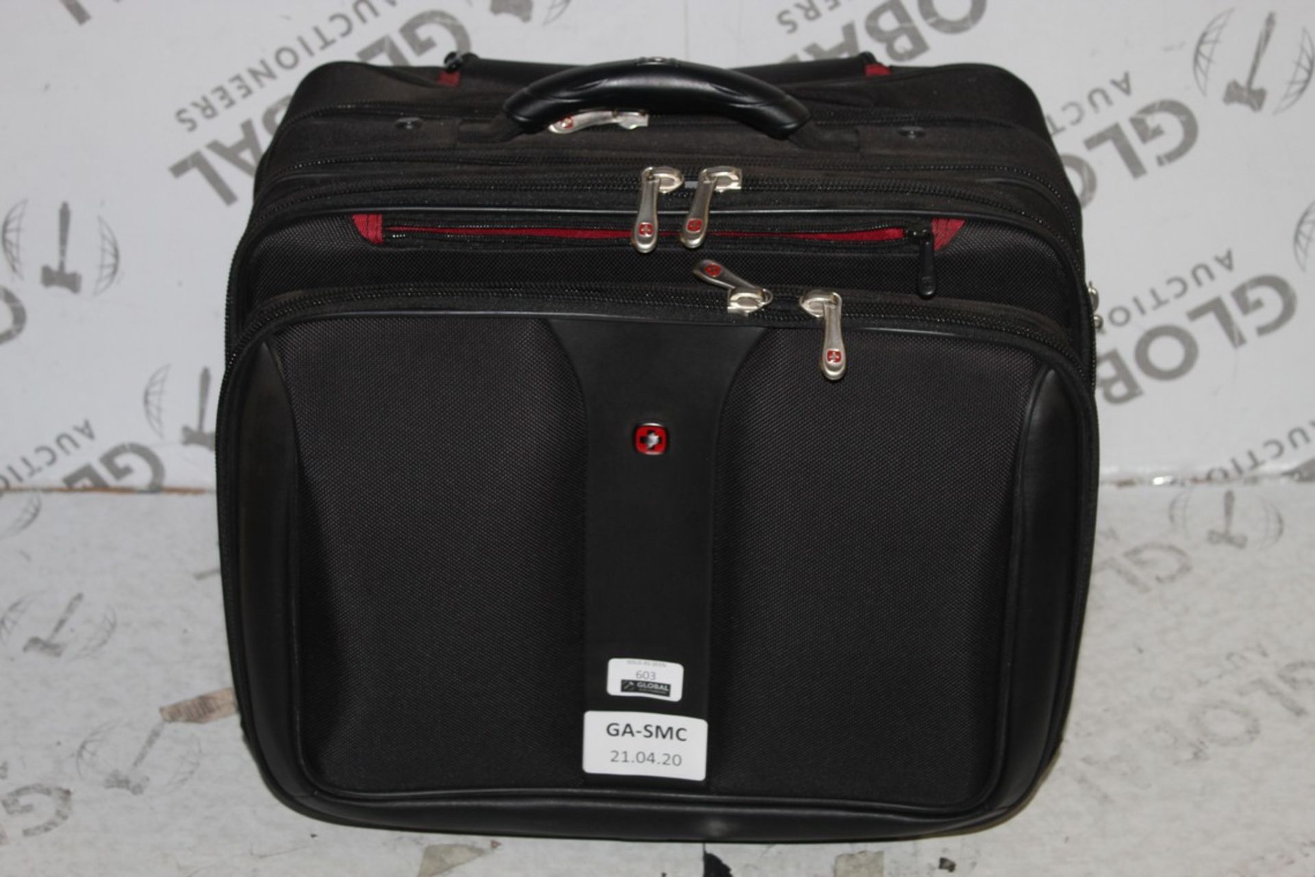 Wenga Executive Rolling Laptop Bag RRP £150 (Appra