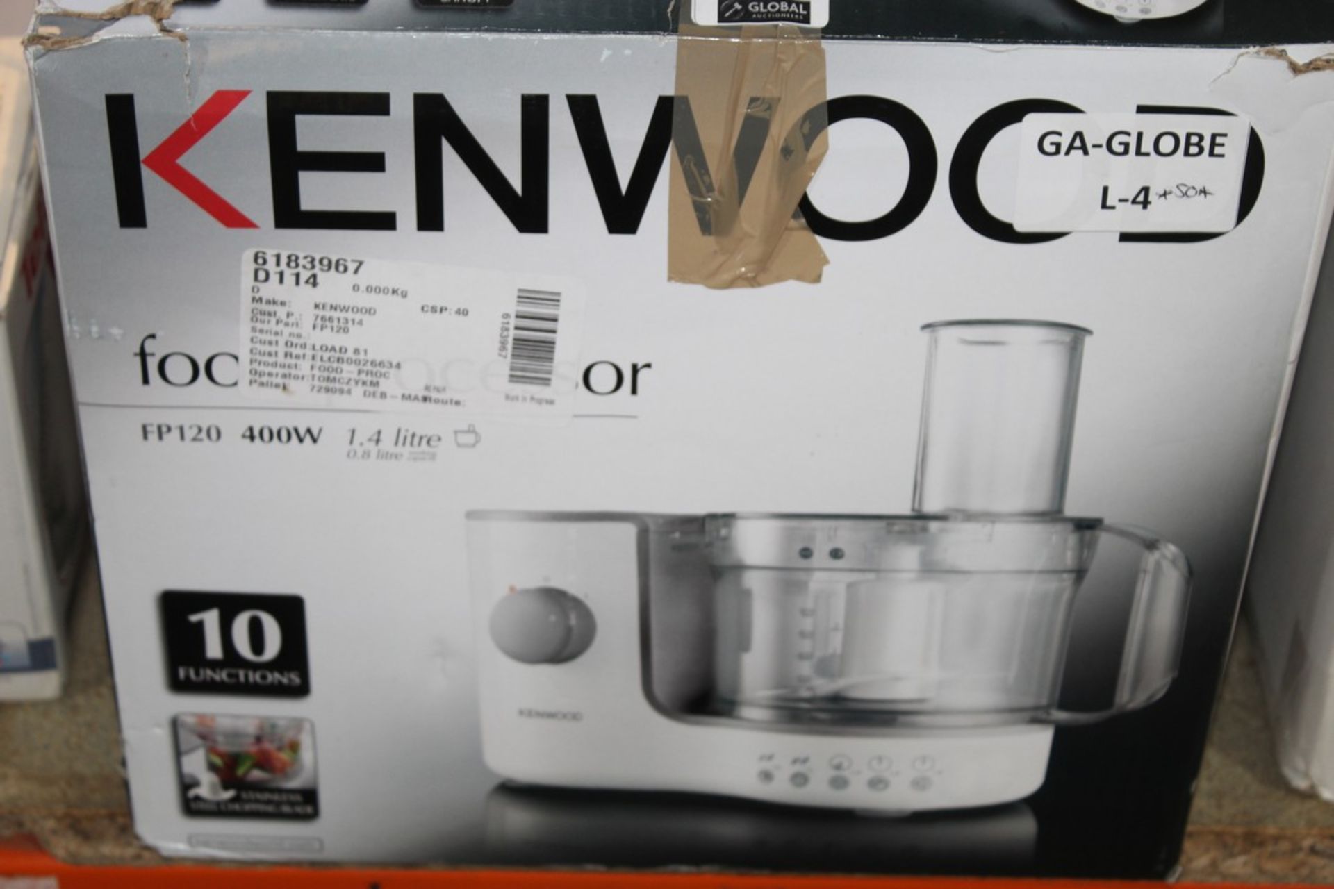 Boxed Kenwood FP120 Food Processor RRP £50 (Apprai