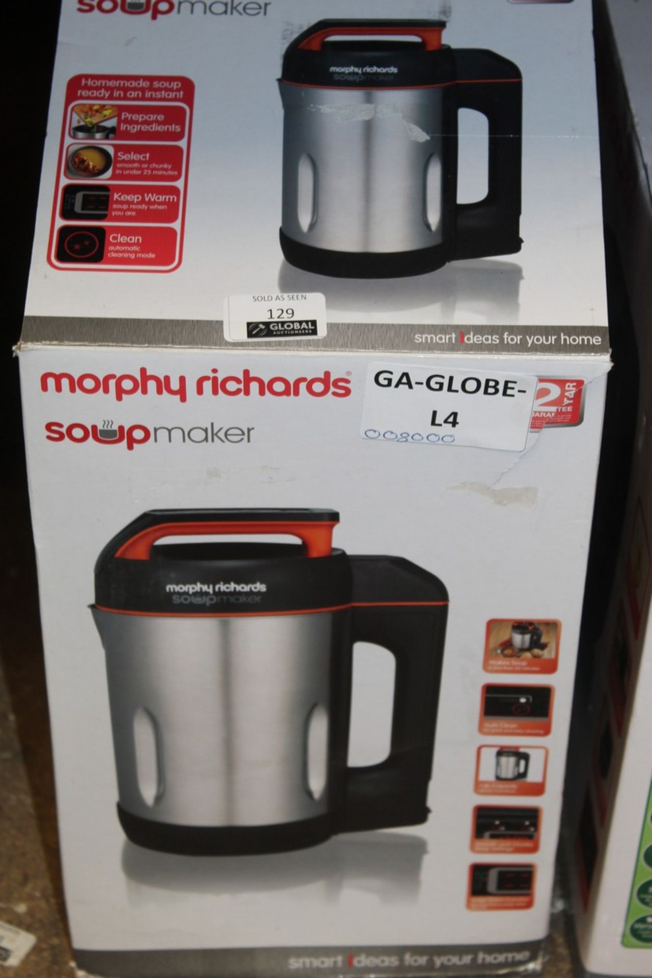 Morphy Richards Stainless Steel 1.7 Litre Soup Mak