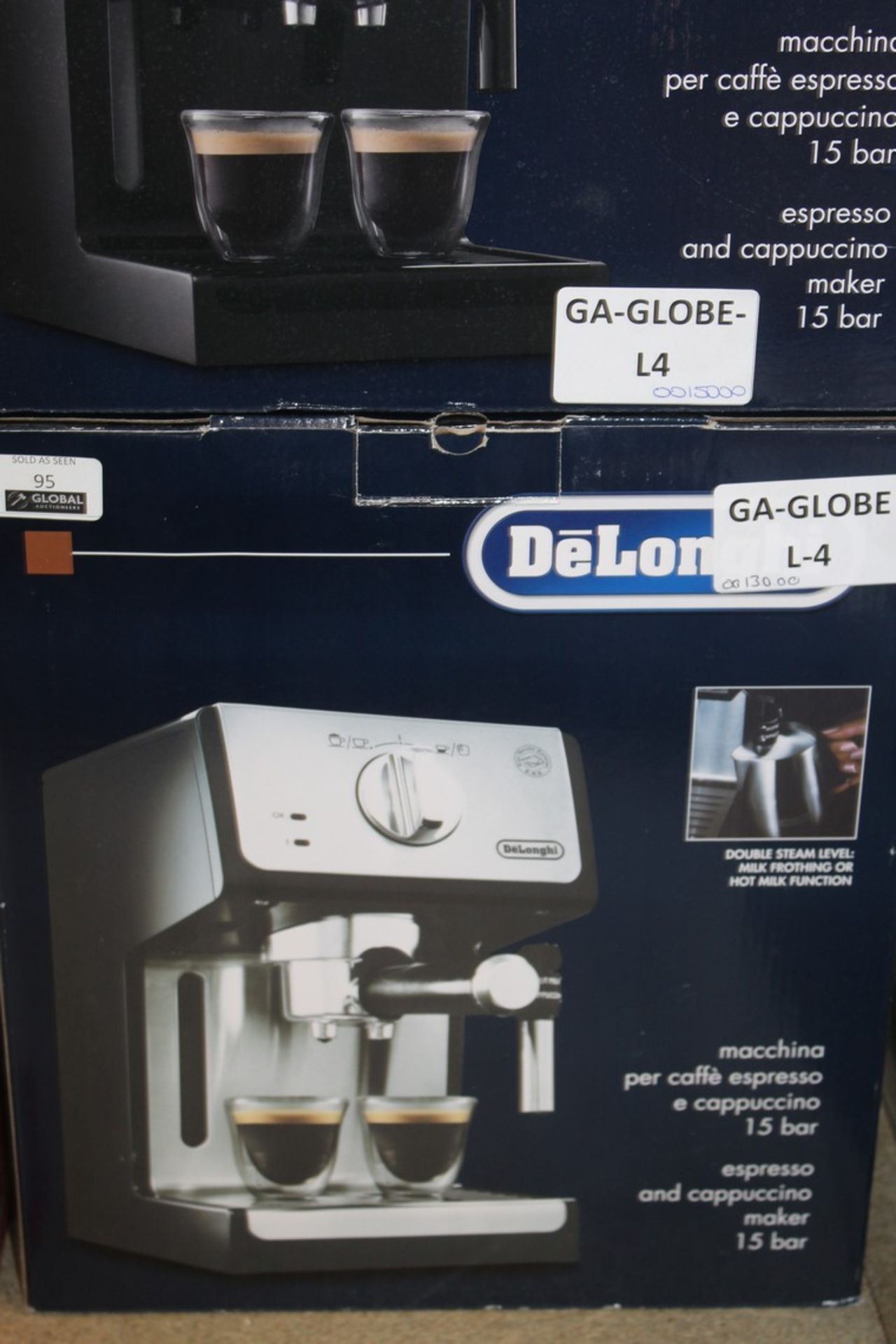 Boxed Delonghi 15 Bar Espresso Cappuccino Coffee M