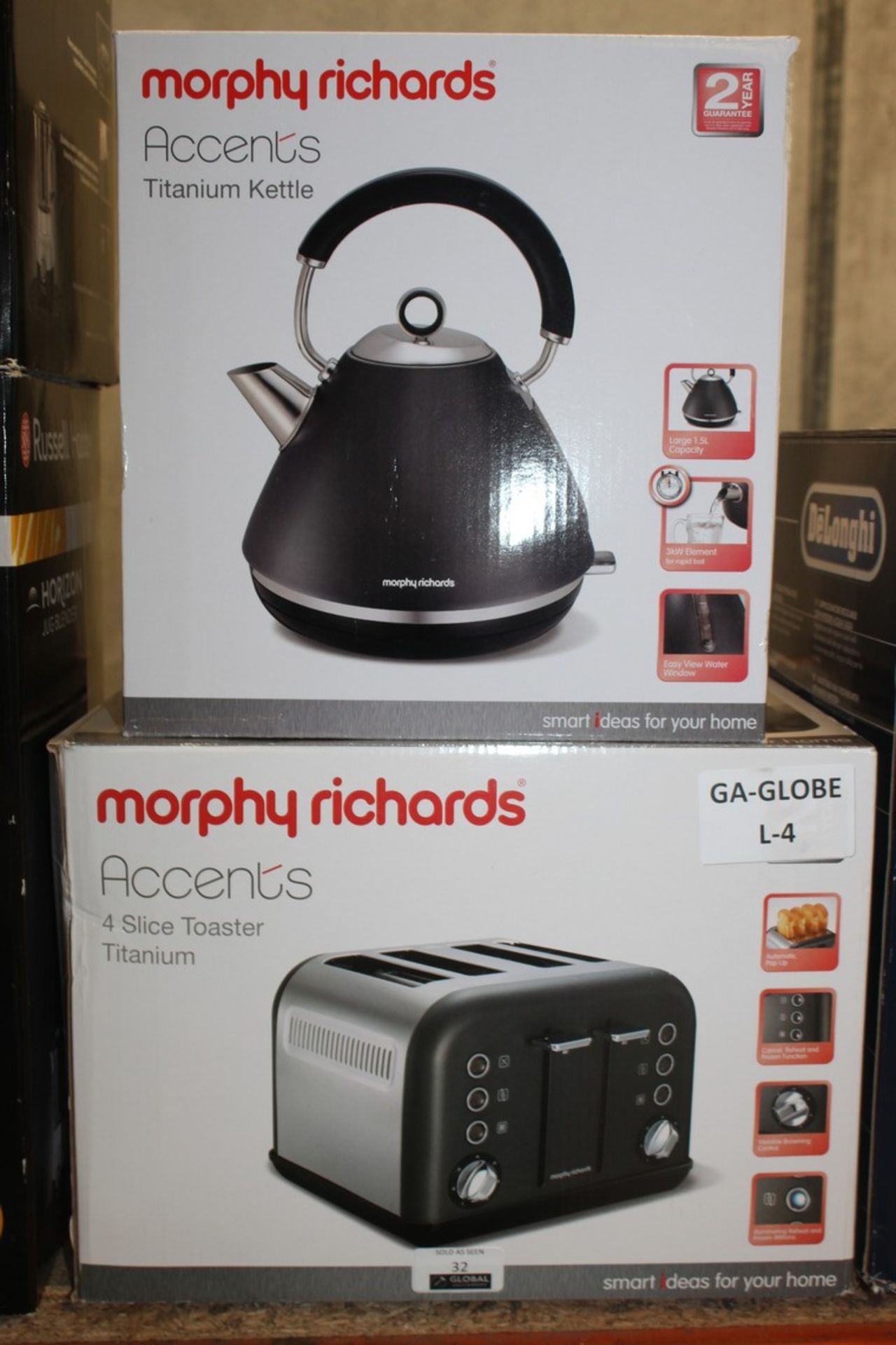 Boxed Morphy Richards Accents 2 Piece Kitchen Pack