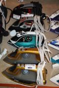 Lot To Contain 5 Assorted Pheonix Gold Steam Irons