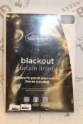 Brand New Pair Of 66x54 Inch Silentnight Blackout