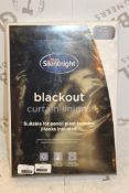 Brand New Pair Of 66x54 Inch Silentnight Blackout