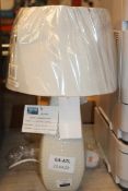 Pajazzi Lighting Cream Crock Small Table Lamp RRP