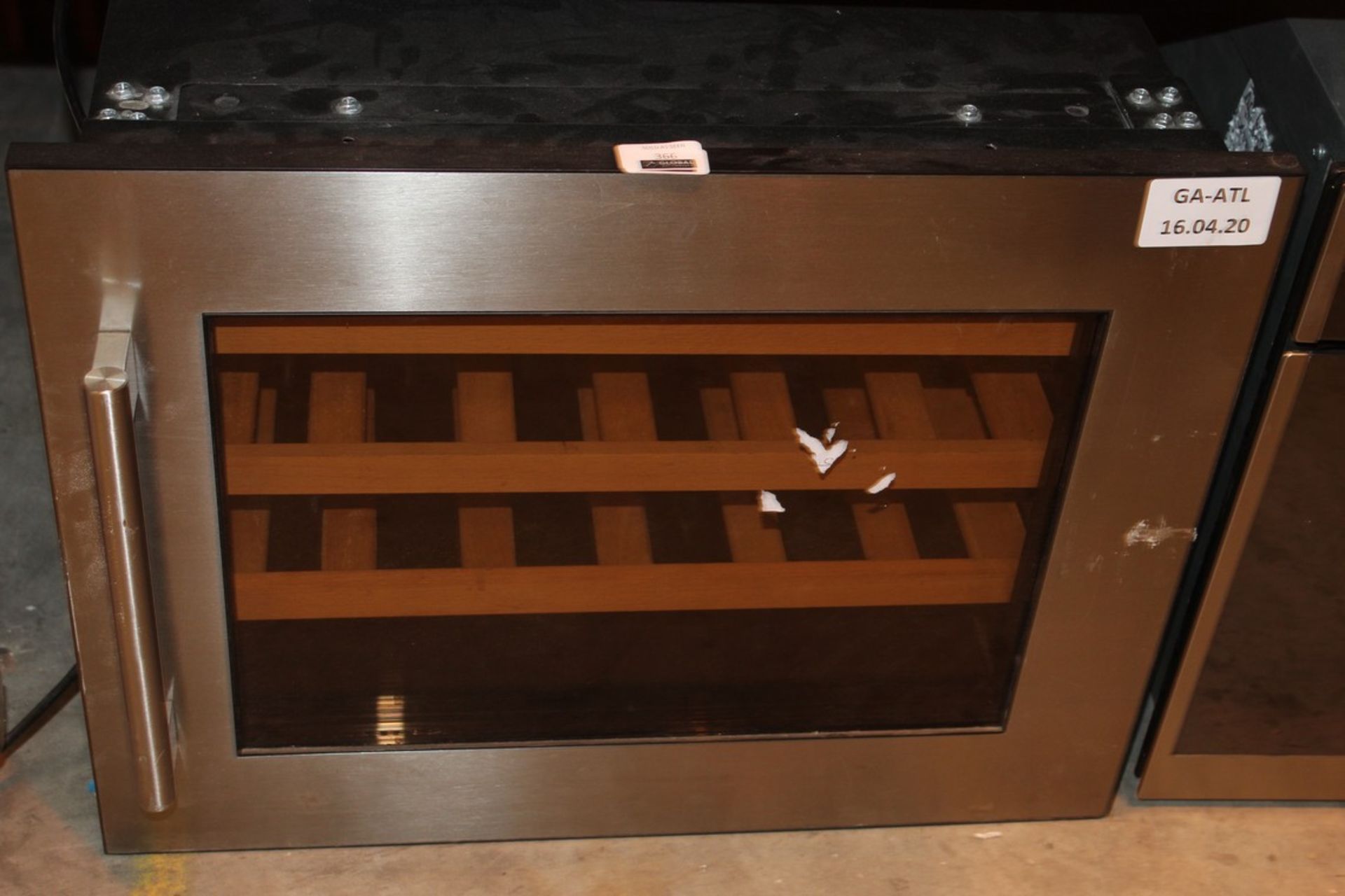 Stainless Steel Built In Mini Wine Cellar RRP £120