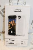 Lot To Contain 4 LuMee Back Lighting White Iphone