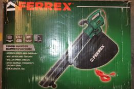 Lot to Contain 3 Boxed Ferrex 3300 Watt Garden Blo