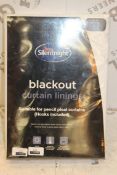 Brand New Pair Of 66x54 Inch Silentnight Blackout