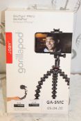 Boxed Joby Grip Gorilla Pod Grip Tight iPhone Trip