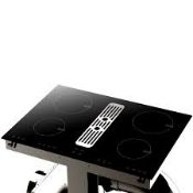 Boxed Icon DD70 Induction Hob with Integrated Vent