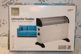 Lot to Contain 5 Easy Home Convector Heaters Combi