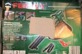 Boxed Ferrex 3300W Garden Blower & Vacuum RRP £40