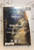 Brand New Pair Of 66x54 Inch Silentnight Blackout