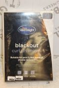 Brand New Pair Of 66x54 Inch Silentnight Blackout