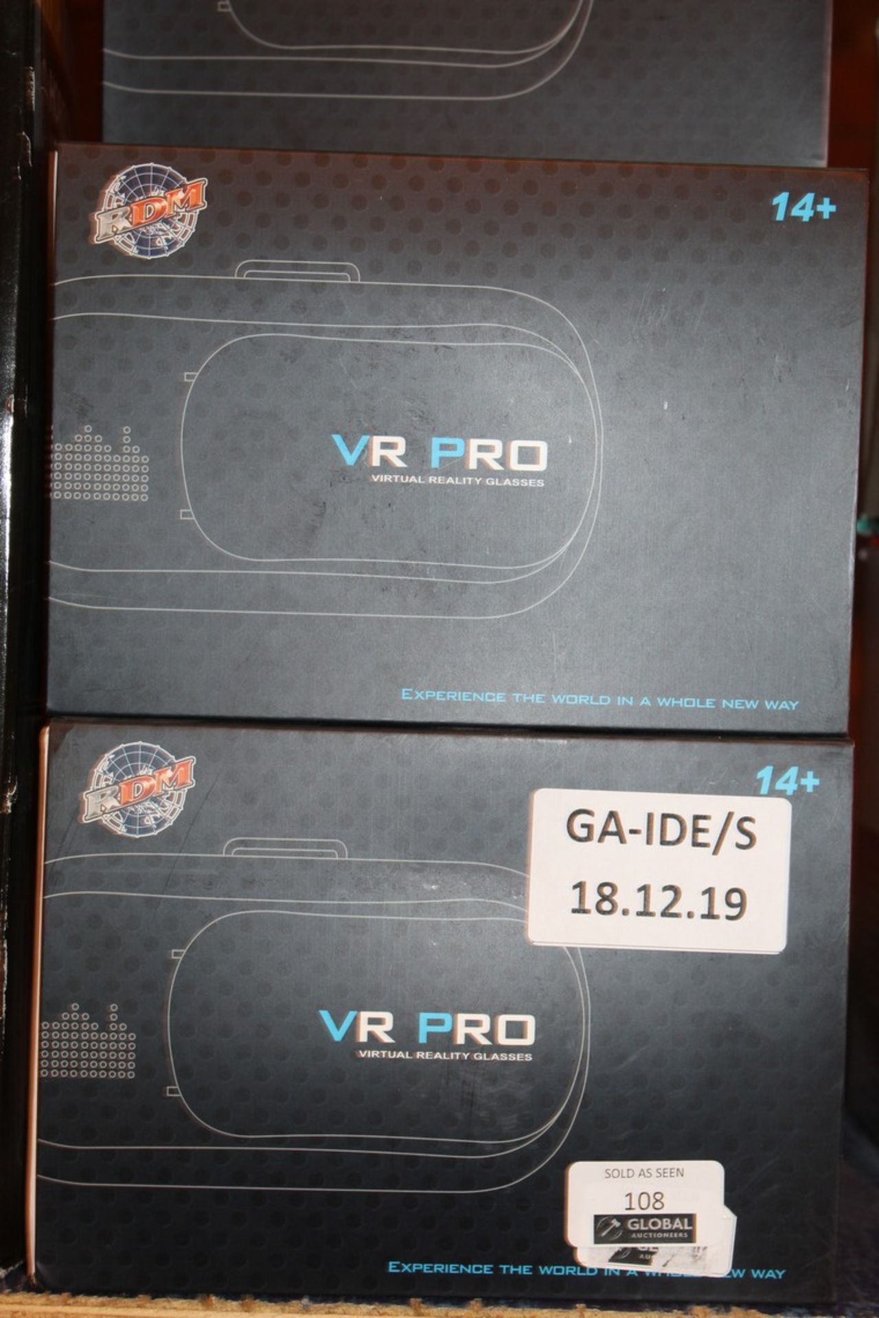 Lot to Contain 5 Boxed VR Pro IDM Virtual Reality