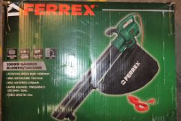 Lot to Contain 3 Boxed Ferrex 3300 Watt Garden Blo