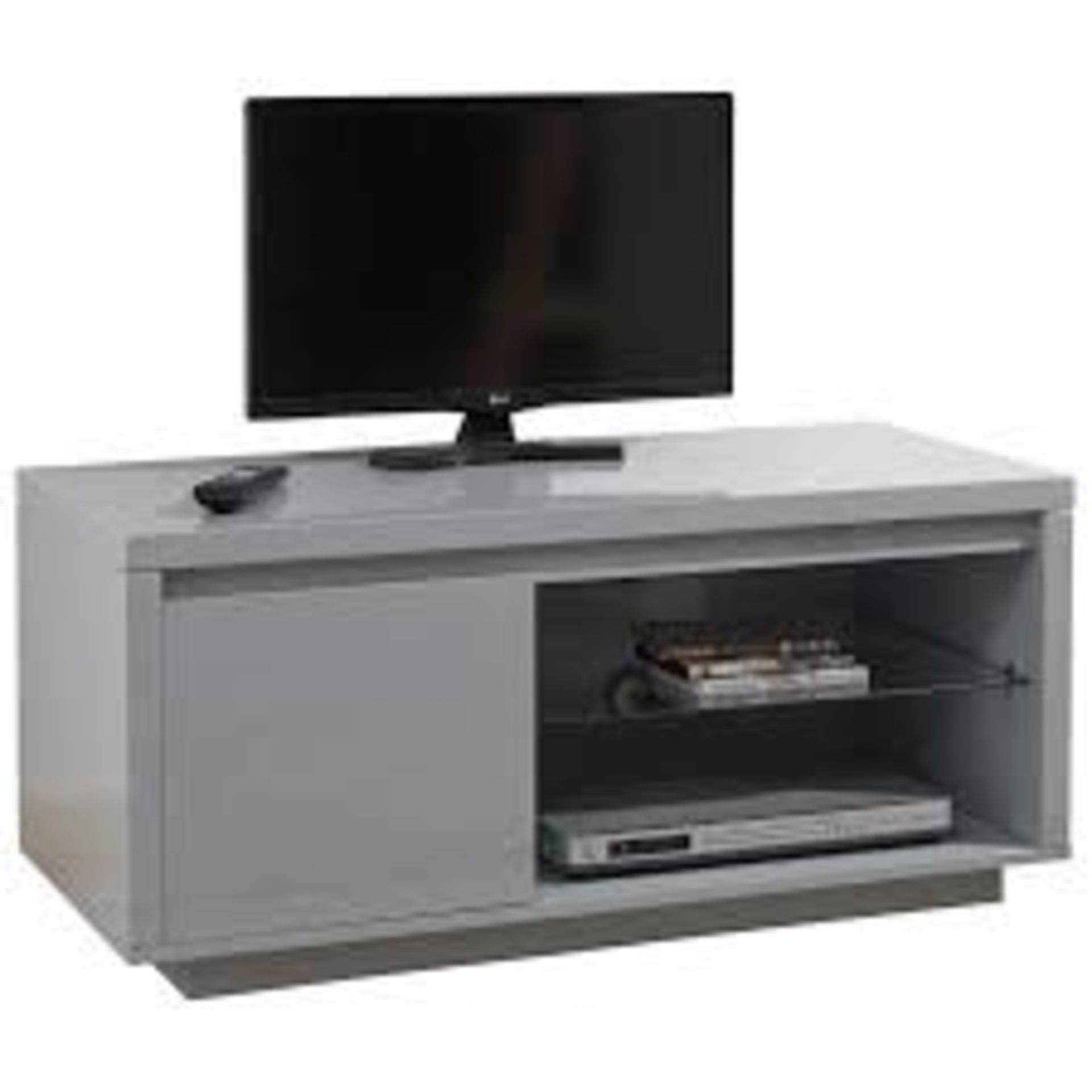 Boxed Sheehan TV Stand RRP £120 (18313) (Pictures are for illustration purposes only) (Appraisals