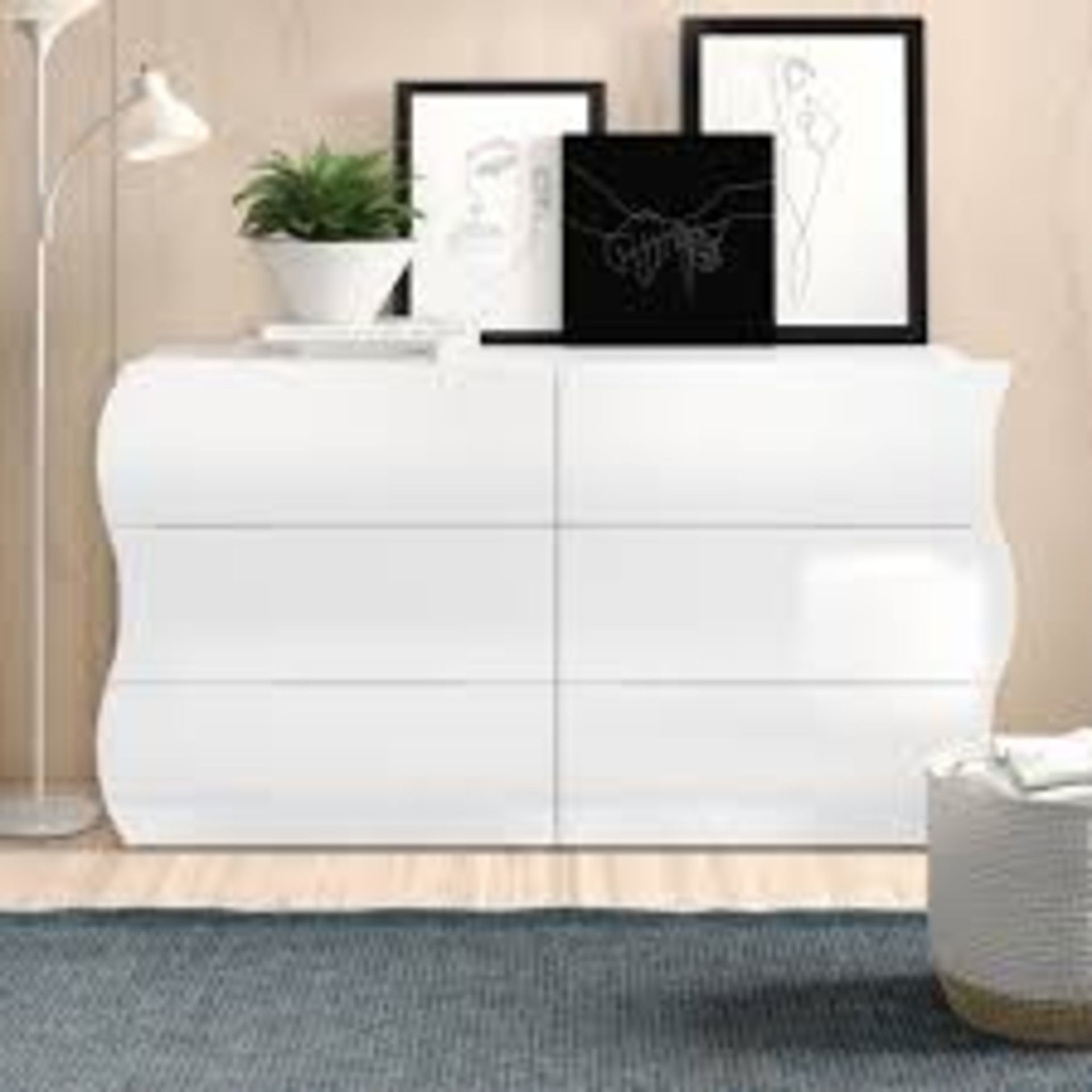 Boxed Colbi 6 Drawer Chest Drawers RRP £240 (18491) (Pictures are for illustration purposes only) (