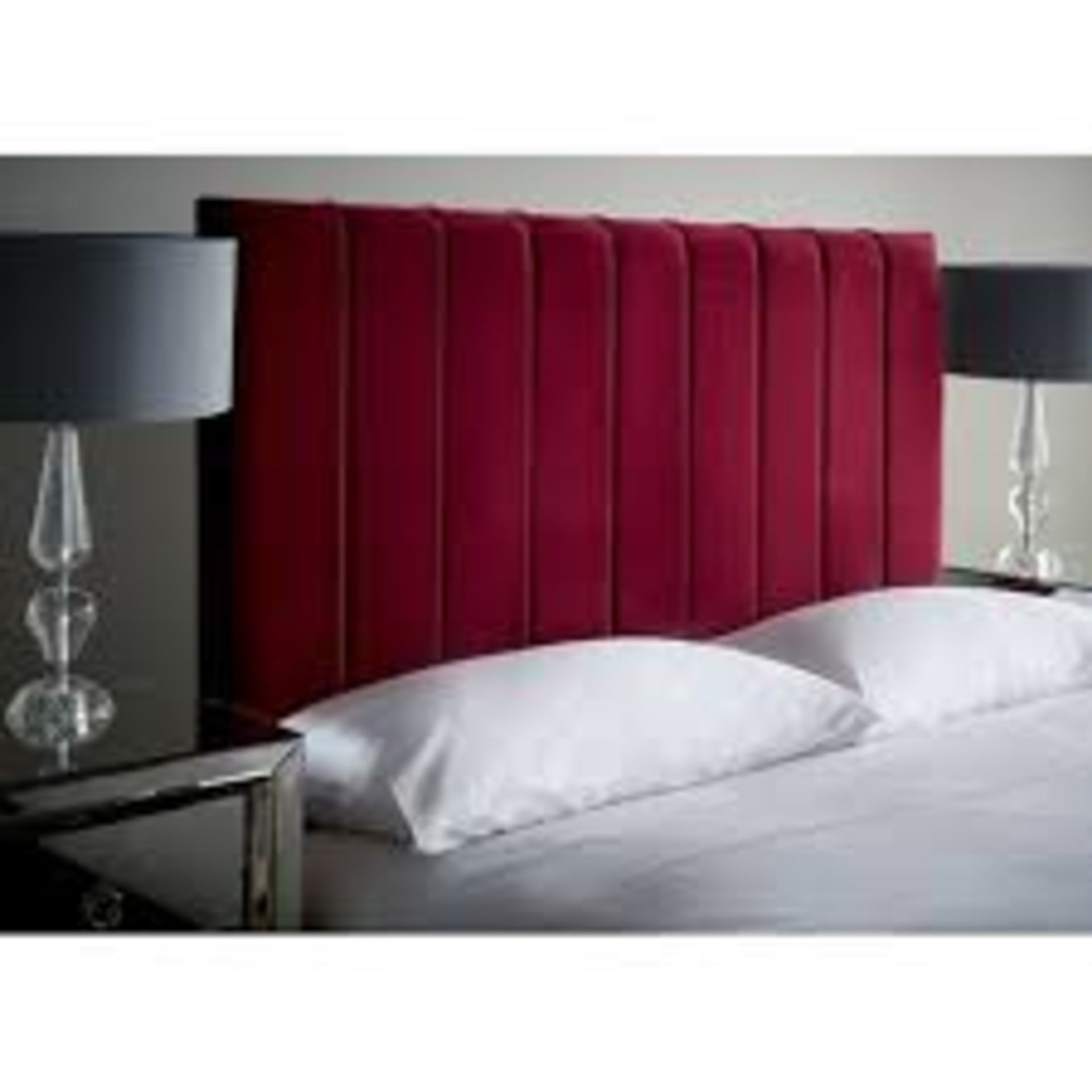 Boxed Bellair Upholstered Headboard RRP £75 (17950) (Pictures are for illustration purposes only) (