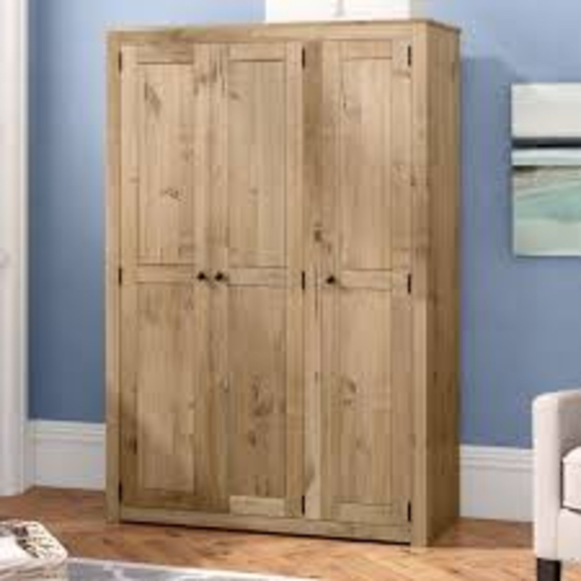 Boxed Alpen Home Vida Wardrobe RRP £210 (18491) (Pictures are for illustration purposes only) (