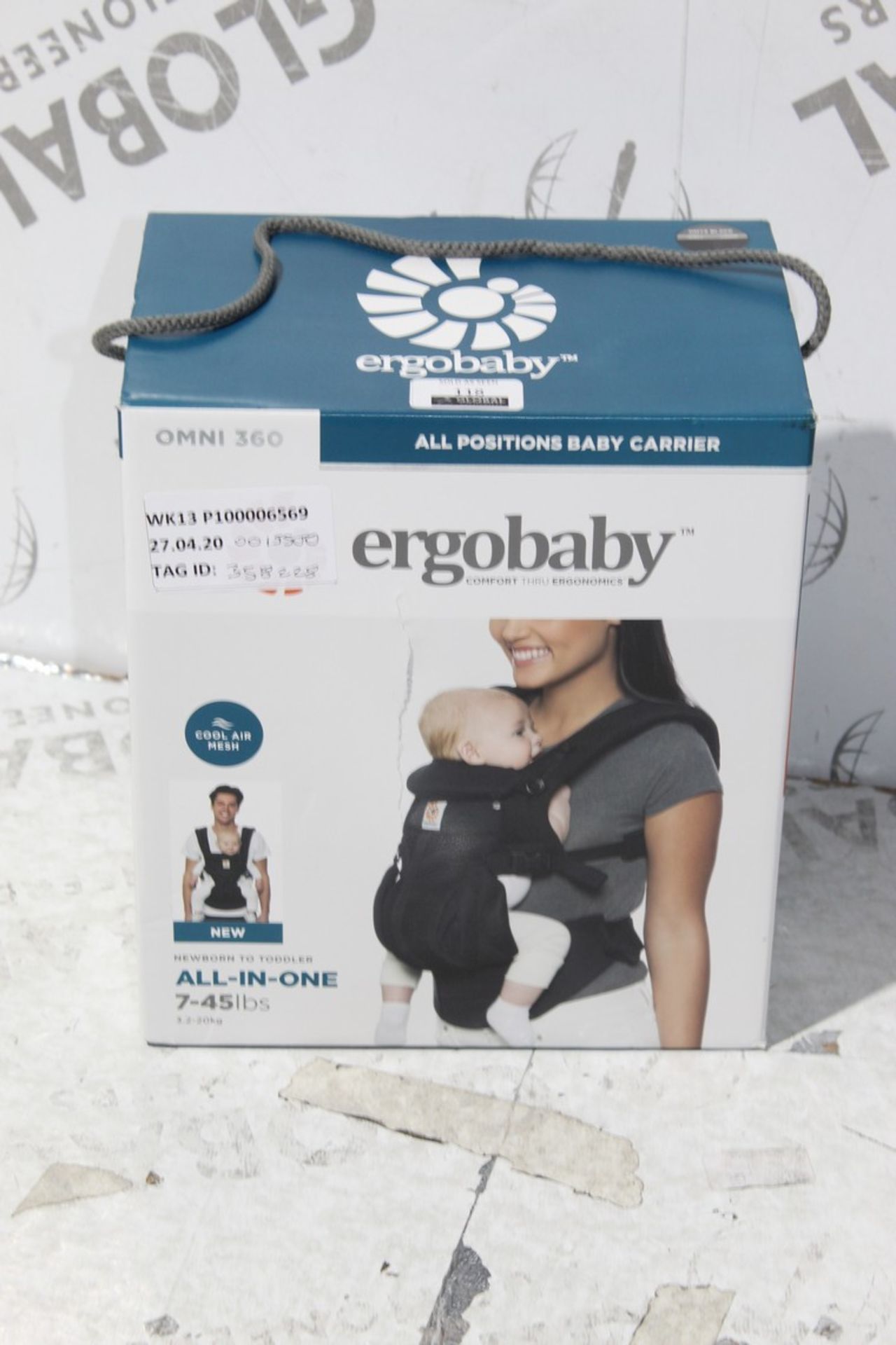Boxed Urgo Baby 360 All In One Baby Carrier RRP £1