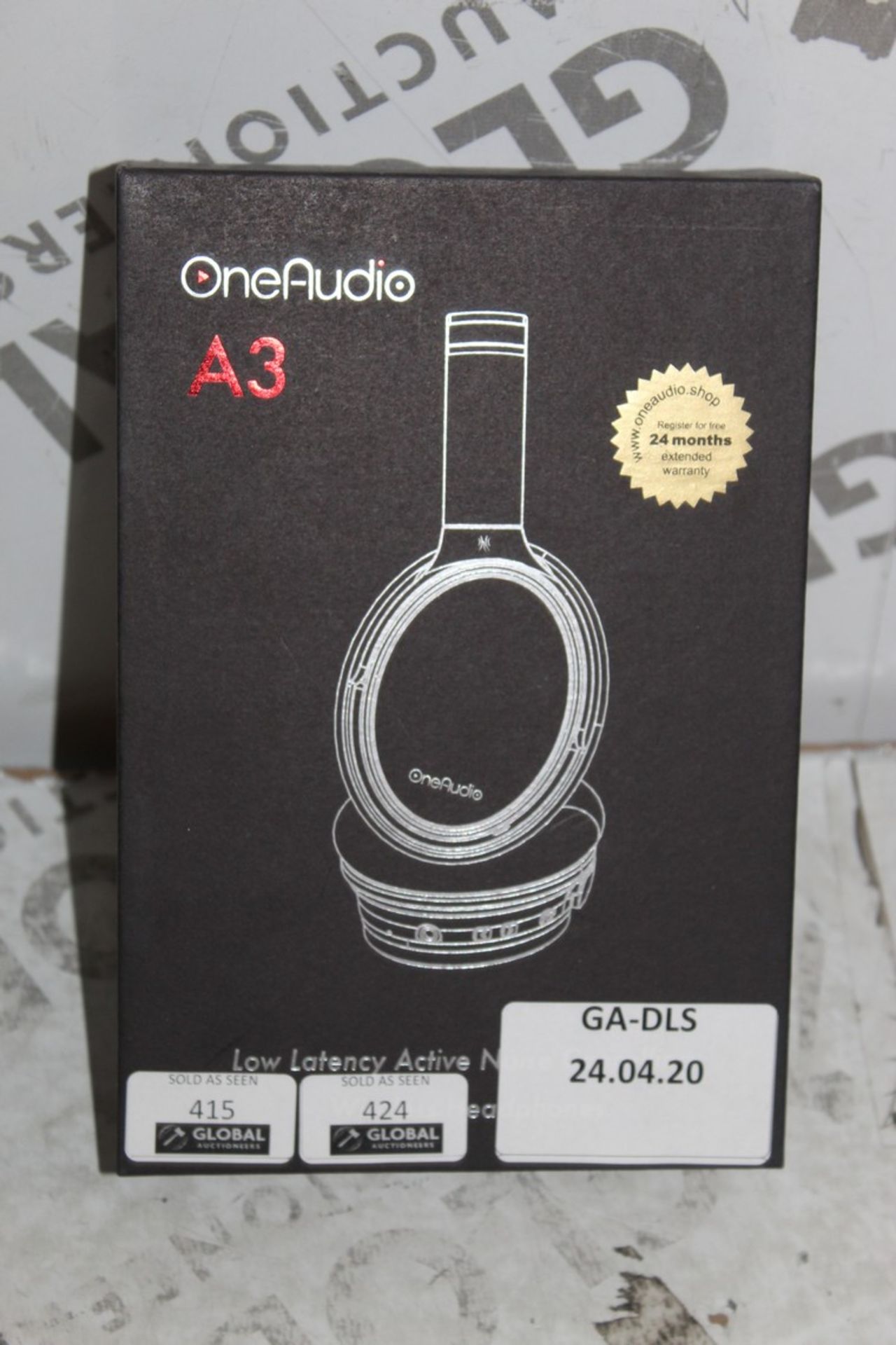 Boxed Pair of OneAudio A3 Active Wireless Headphon