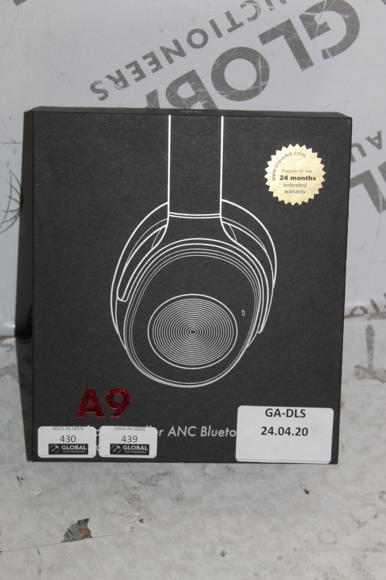 Boxed Pair of Urban Traveller ANC Bluetooth A9 Hea