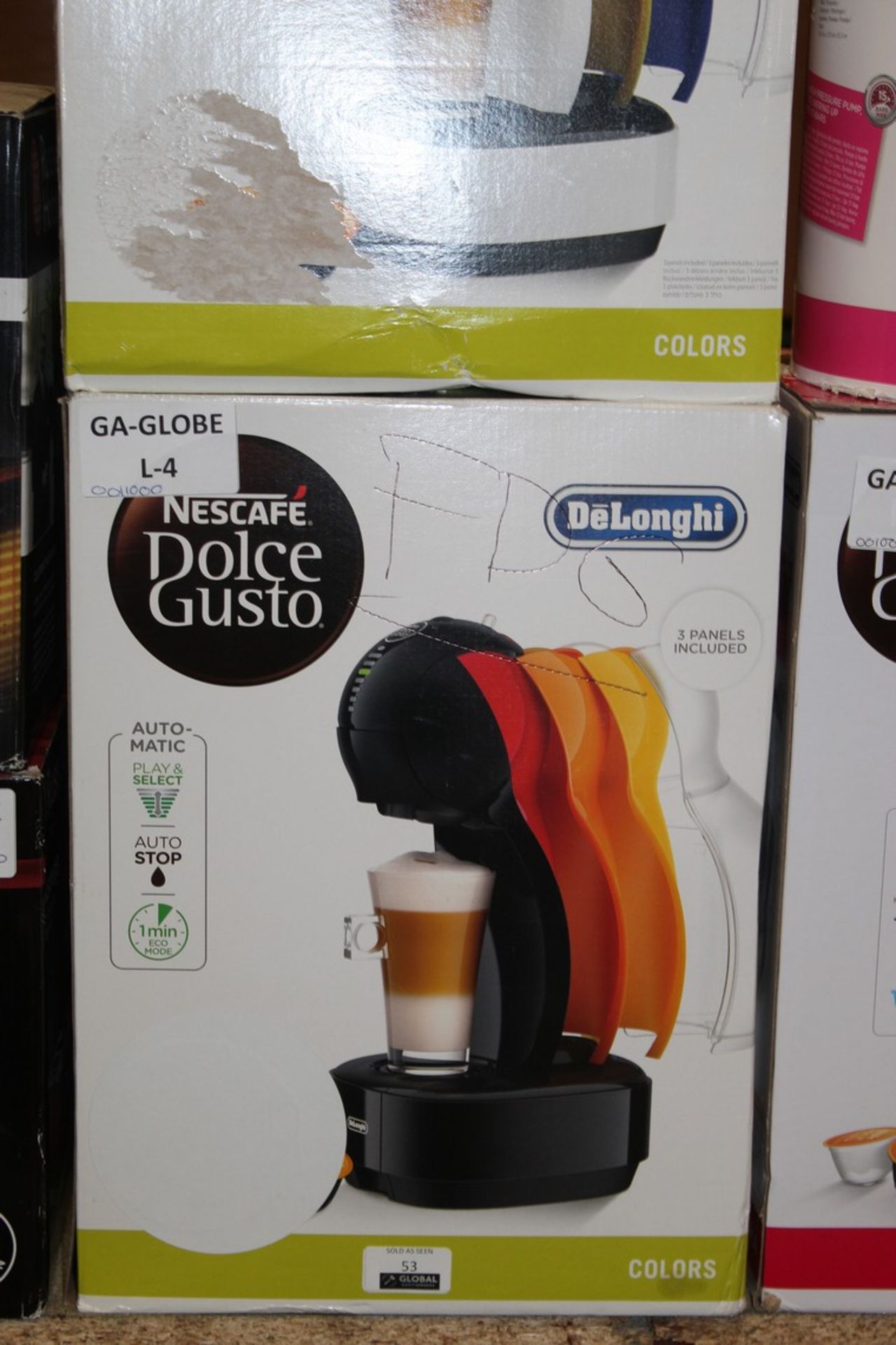 Boxed Delonghi Nescafe Dolce Gusto Colours Range C