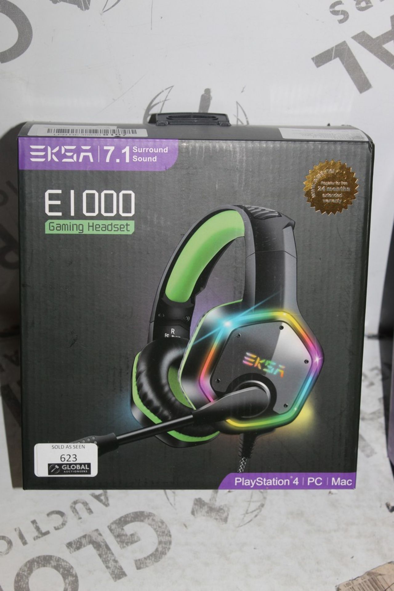 Boxed EKSAE1000 Gaming Head Sets RRP £60 (Pictures Are For Illustration Purposes Only) (Appraisals