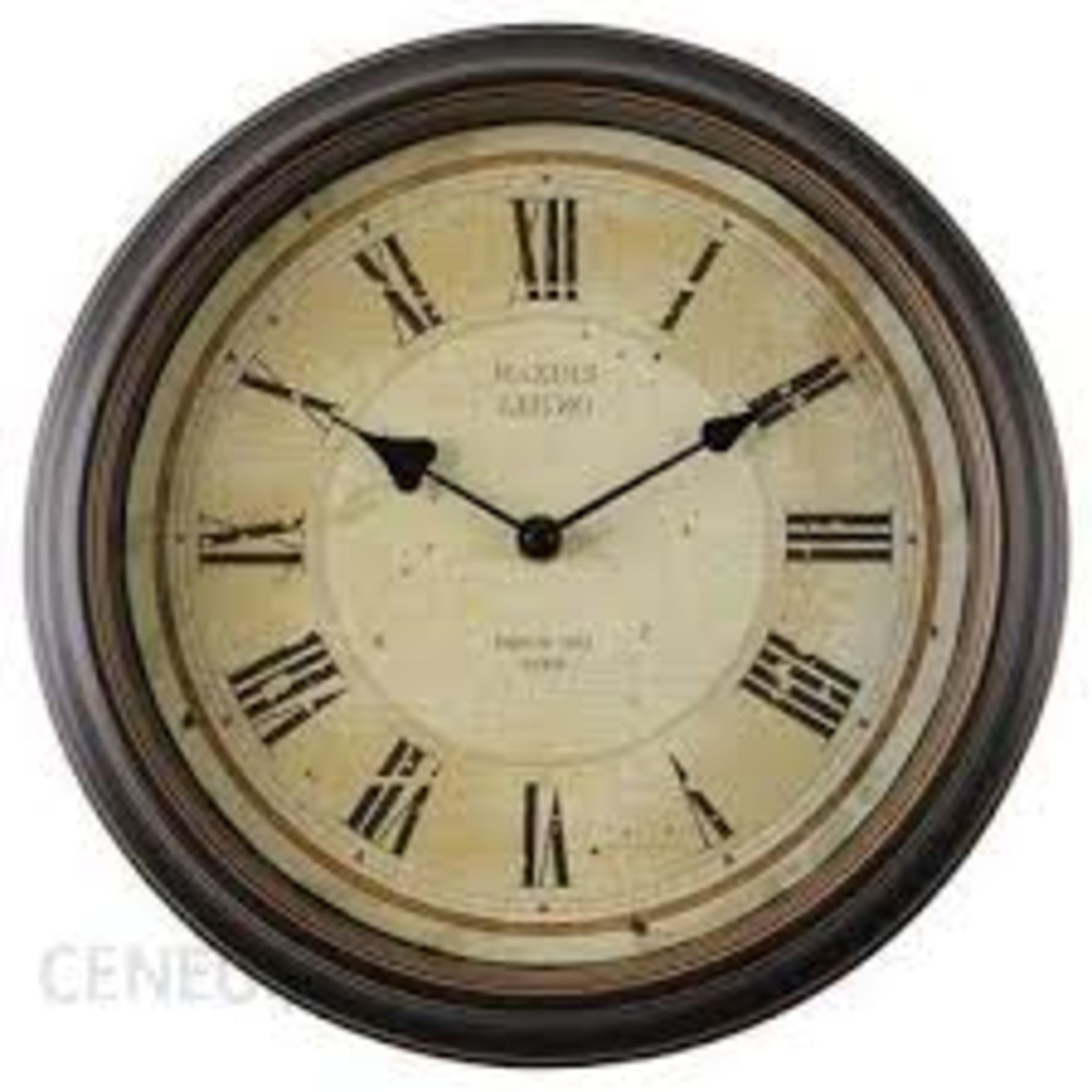 Assorted Items To Include Zegar Maximes Lestrow Wall Clock, Cutlery Wall Clock & Roman Numeral
