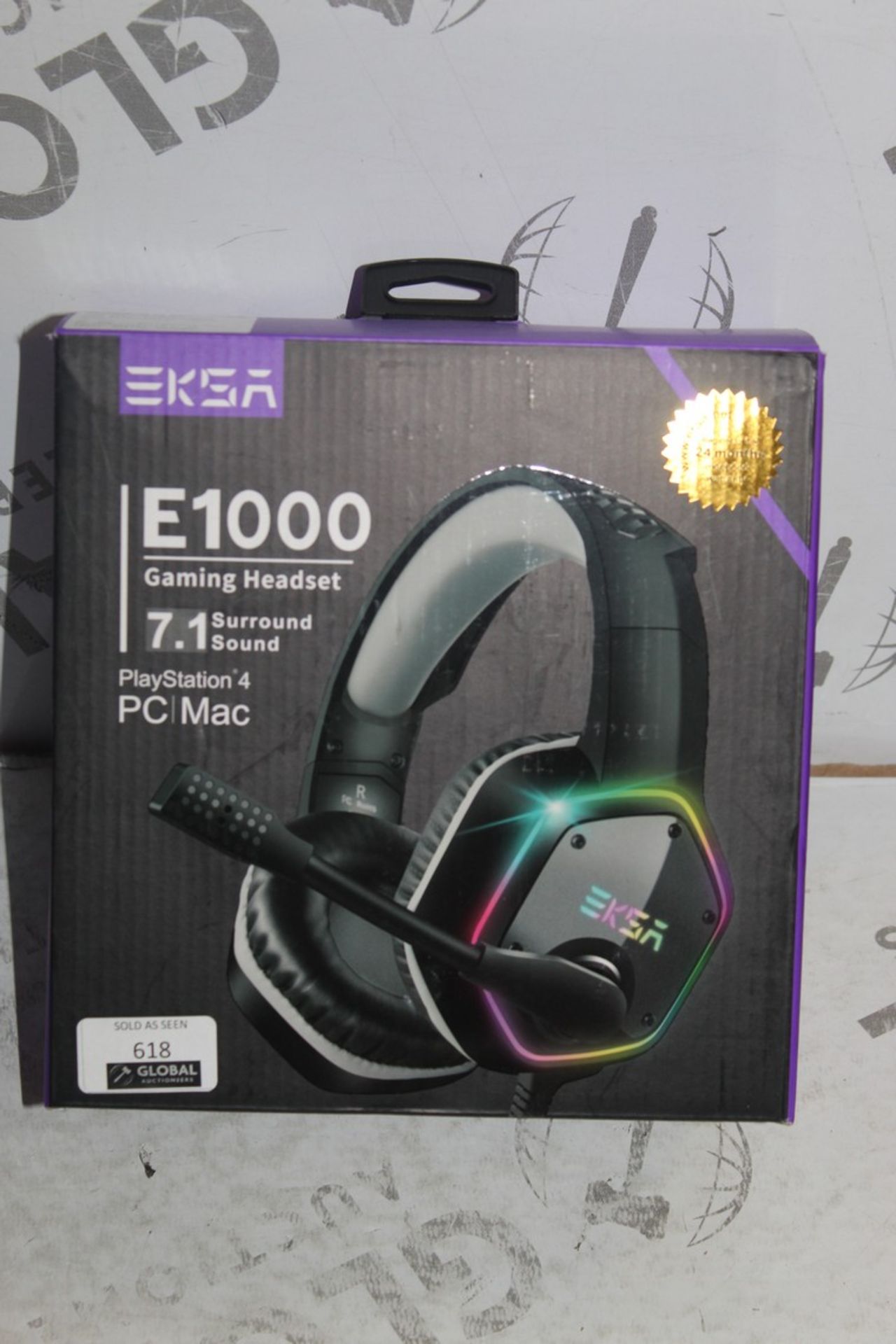 Boxed EKSAE1000 Gaming Head Sets RRP £60 (Pictures