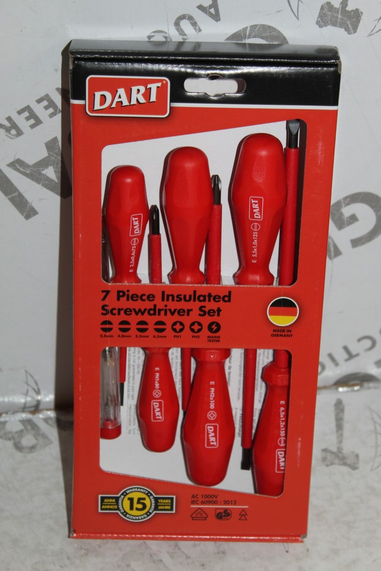 7 Piece Screw Driver Sets RRP £35 Each (Pictures Are For Illustration Purposes Only) (Appraisals