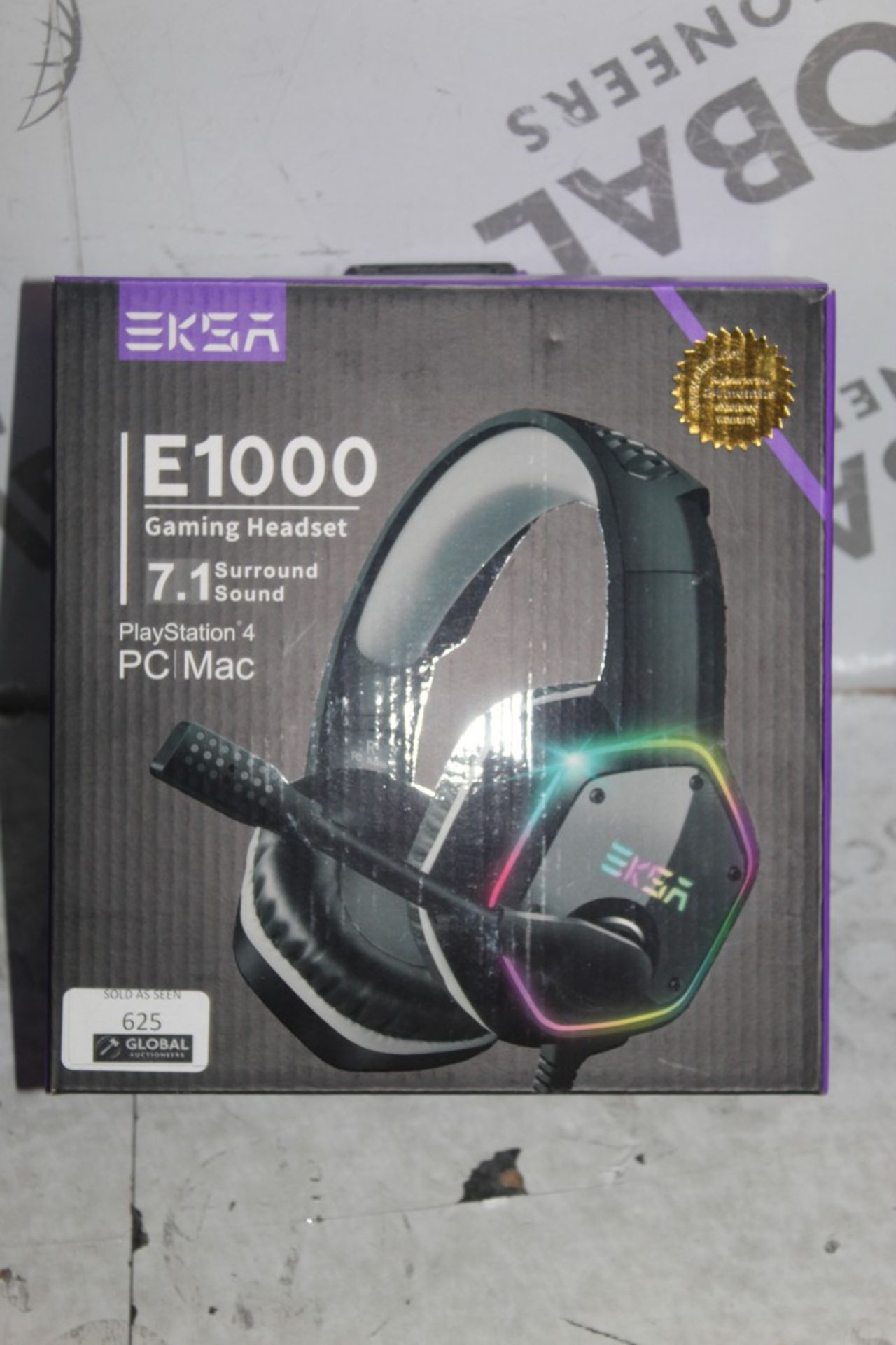 Boxed EKSAE1000 Gaming Head Sets RRP £60 (Pictures