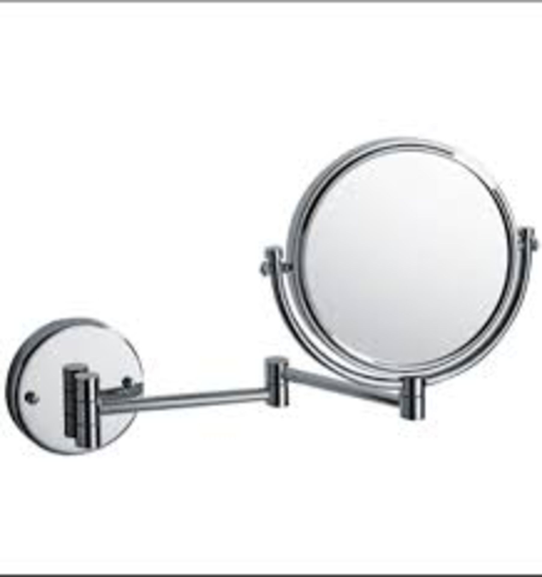 Boxed Bristan Wall Mounted Chrome Mirror RRP £120 (19373) (APPRAISALS AVAILABLE UPON REQUEST) (